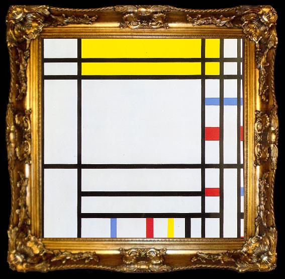 framed  Piet Mondrian Place de la Concorde, ta009-2